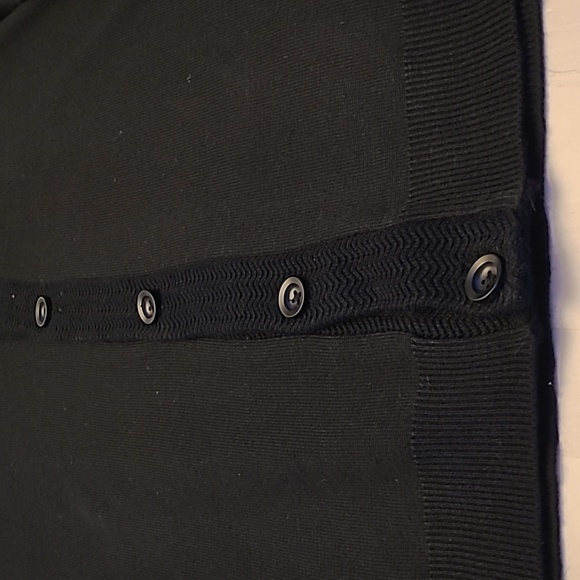 LIKE NEW Paulo Salari Academia Cowl Neck Cardigan - Picture 4 of 12